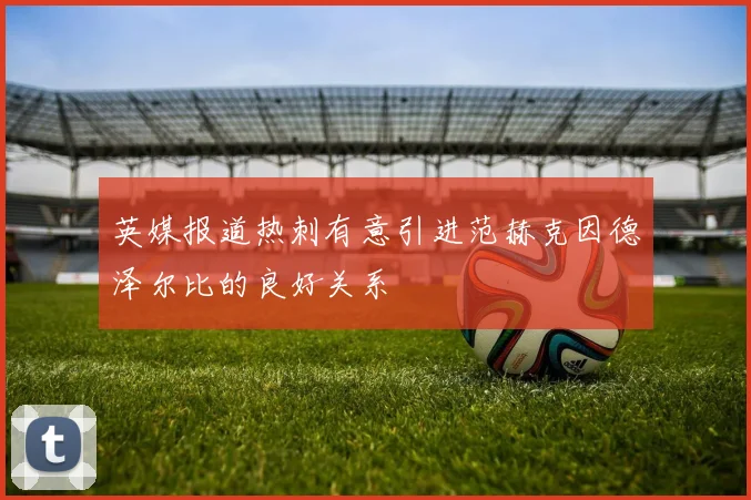 英媒报道热刺有意引进范赫克因德泽尔比的良好关系
